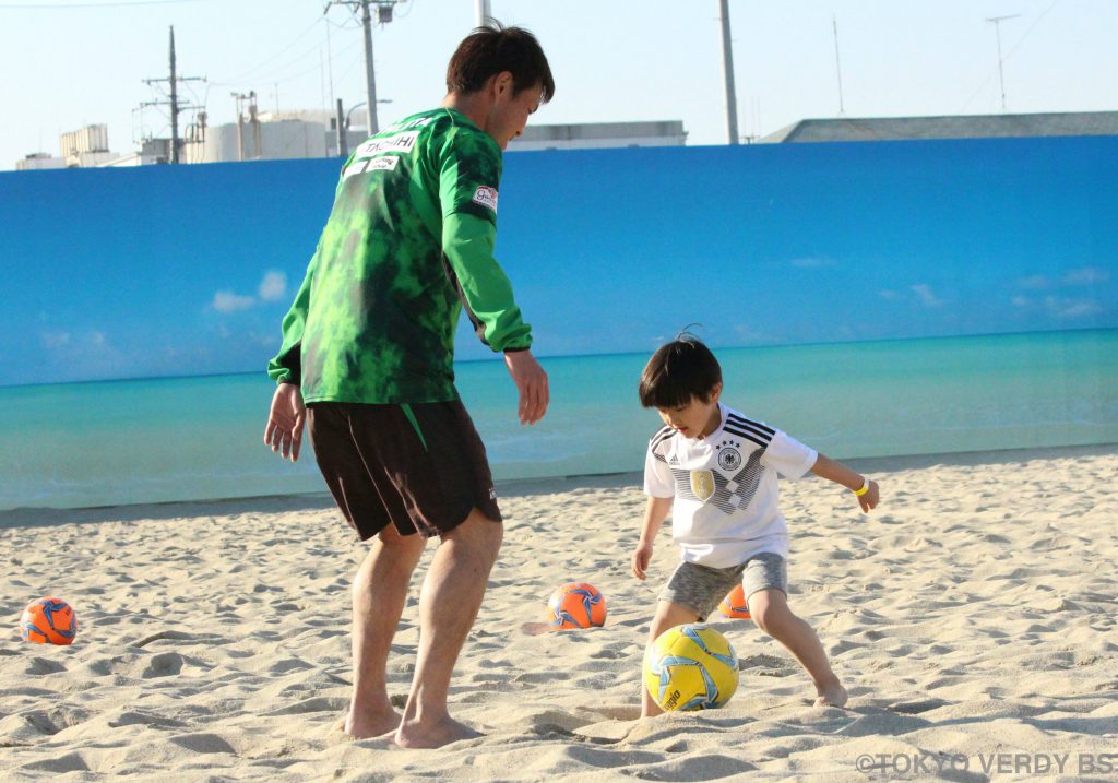 東京ヴェルディbs ビーチサッカースクールを開校しました Tokyo Verdy Beachsoccer